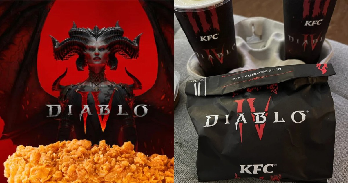 Rộ Tin Đồn Bom Tấn Diablo IV Kết Hợp Với Thương Hiệu Gà Rán KFC