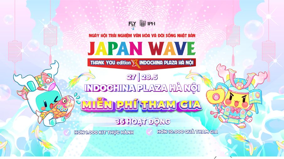 Japan Wave Thank You Edition - Lễ Hội Văn Hoá Nhật Bản Thu Hút Hơn 10.000 Lượt Tín Đồ Wibu