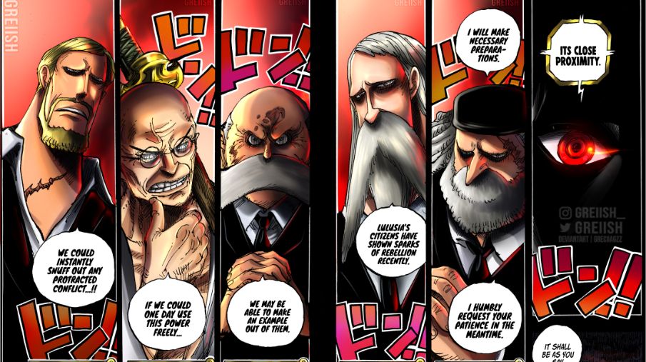 One Piece Chương 1086: Danh Hiệu Và Sức Mạnh Của Ngũ Lão Tinh