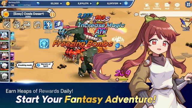 Girls' Connect: Idle RPG - Download & Play for Free Here