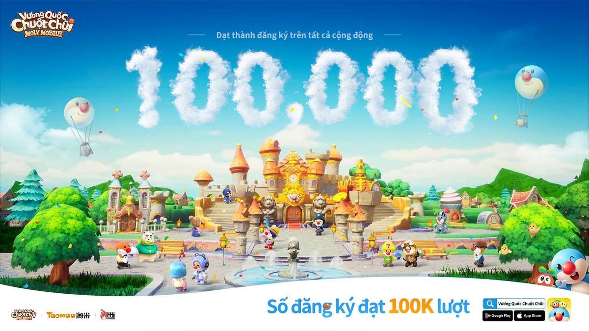 Vương Quốc Chuột Chũi - Game Mô Phỏng Vượt Mốc 100.000 Người Báo Danh Trước Tại Việt Nam
