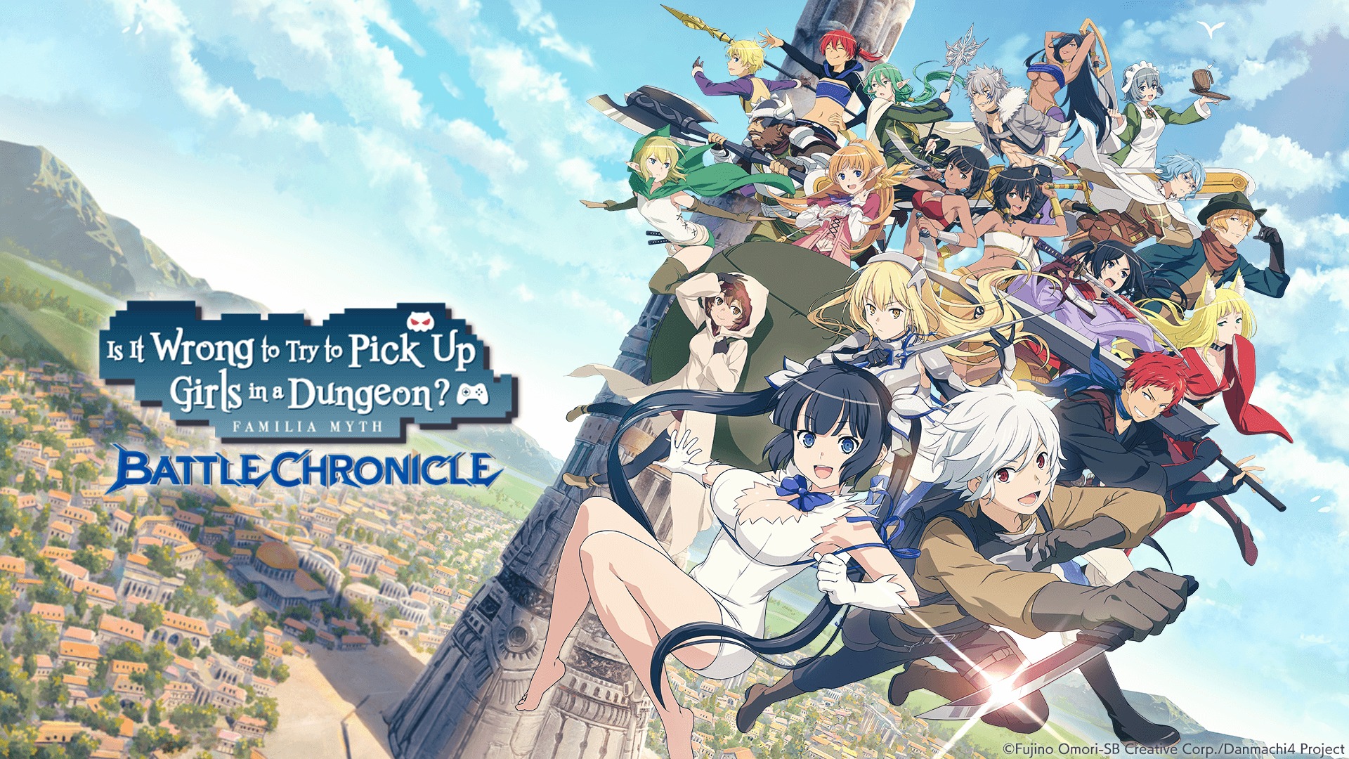 DanMachi Battle Chronicle - Game Nhập Vai Chuyển Thể Từ Anime Chính Thức Phát Hành Toàn Cầu