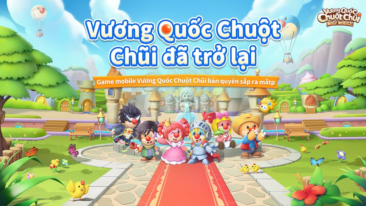 Vương Quốc Chuột Chũi - Game Mobile Kinh Điển Chính Thức Ra Mắt Tại Việt Nam Với Nhiều Phần Quà Hấp Dẫn