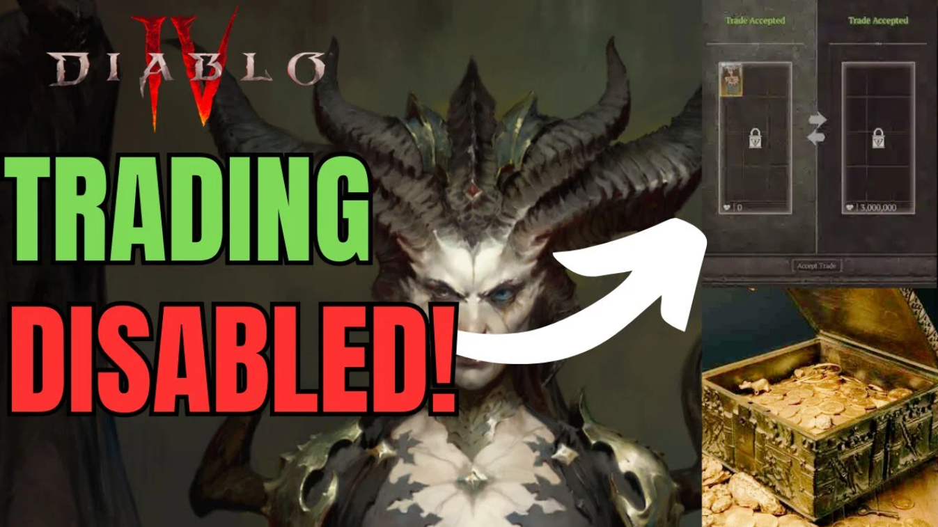 Diablo 4 Một Lần Nữa Phải Gấp Rút Vô Hiệu Hóa Tính Năng Giao Dịch Vì Gặp Biến Căng