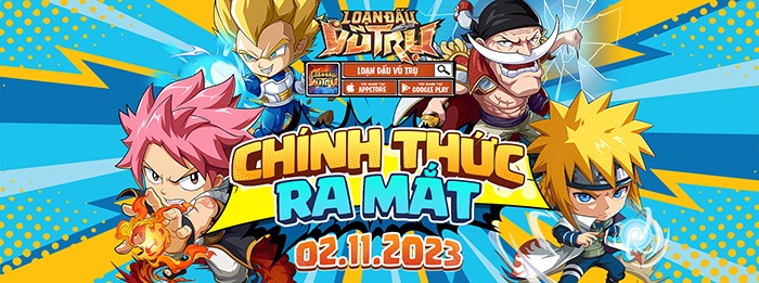 Loạn Đấu Vũ Trụ Mobile - Game Đấu Tướng Anime Chính Thức Ra Mắt Thị Trường Việt Nam