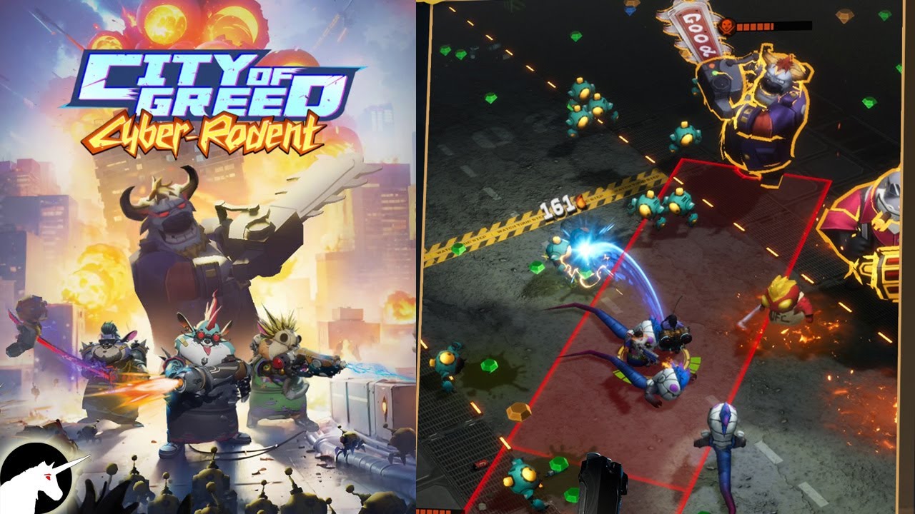City of Greed: Cyber Rodent - Game Roguelike 3D Giải Cứu Trái Đất Có Mặt Trên Nền Tảng Mobile