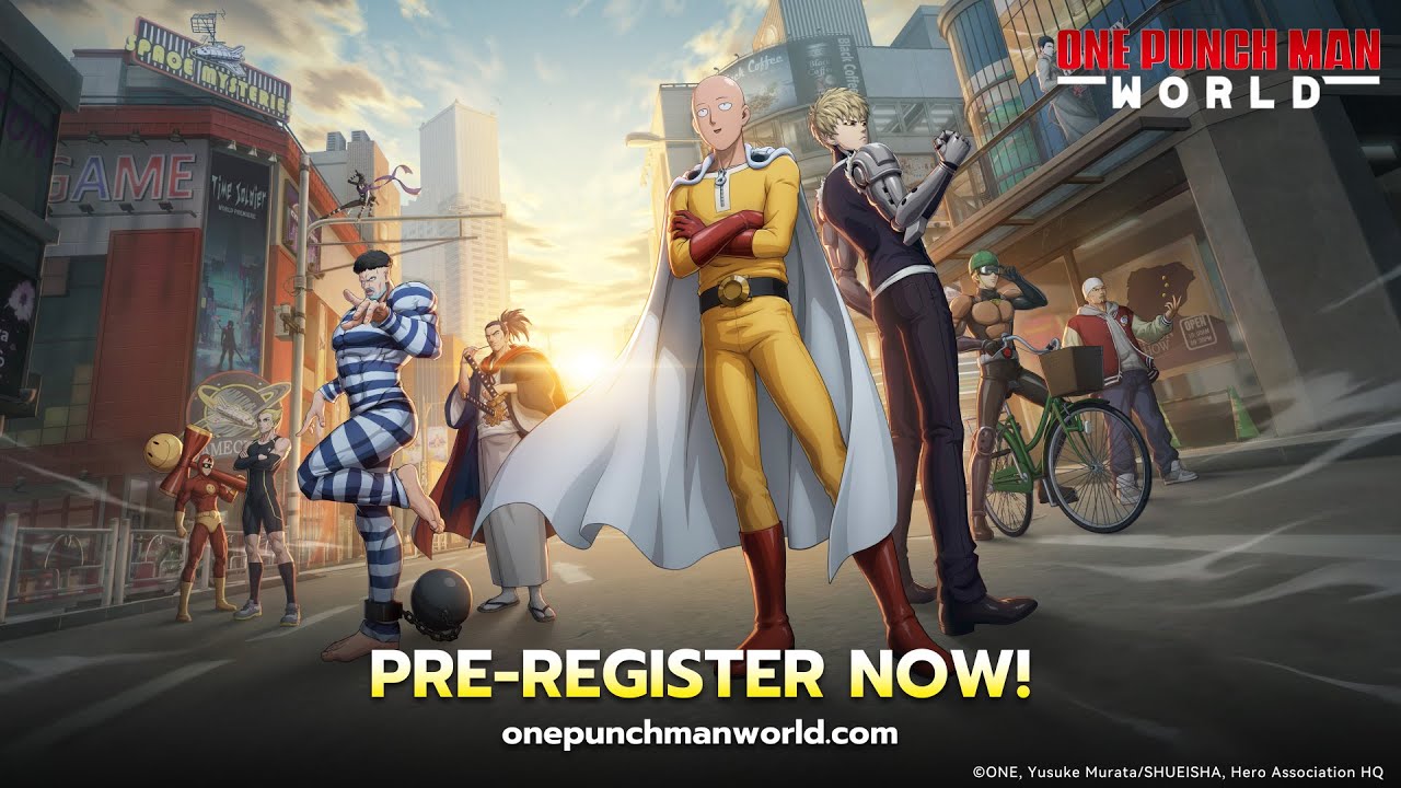 One Punch Man World - Siêu Phẩm Game Hành Động Nhập Vai Ấn Định Thời Gian Ra Mắt Năm 2024