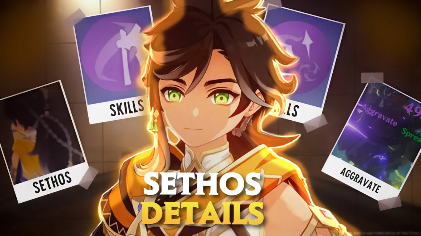 Sethos - nhân vật mới nhất của Genshin Impact