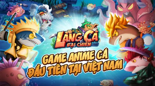 X-Fish: Làng Cá Đại Chiến chính thức ra mắt: Khi cả thế giới Anime tái sinh trong hình hài những chú Cá